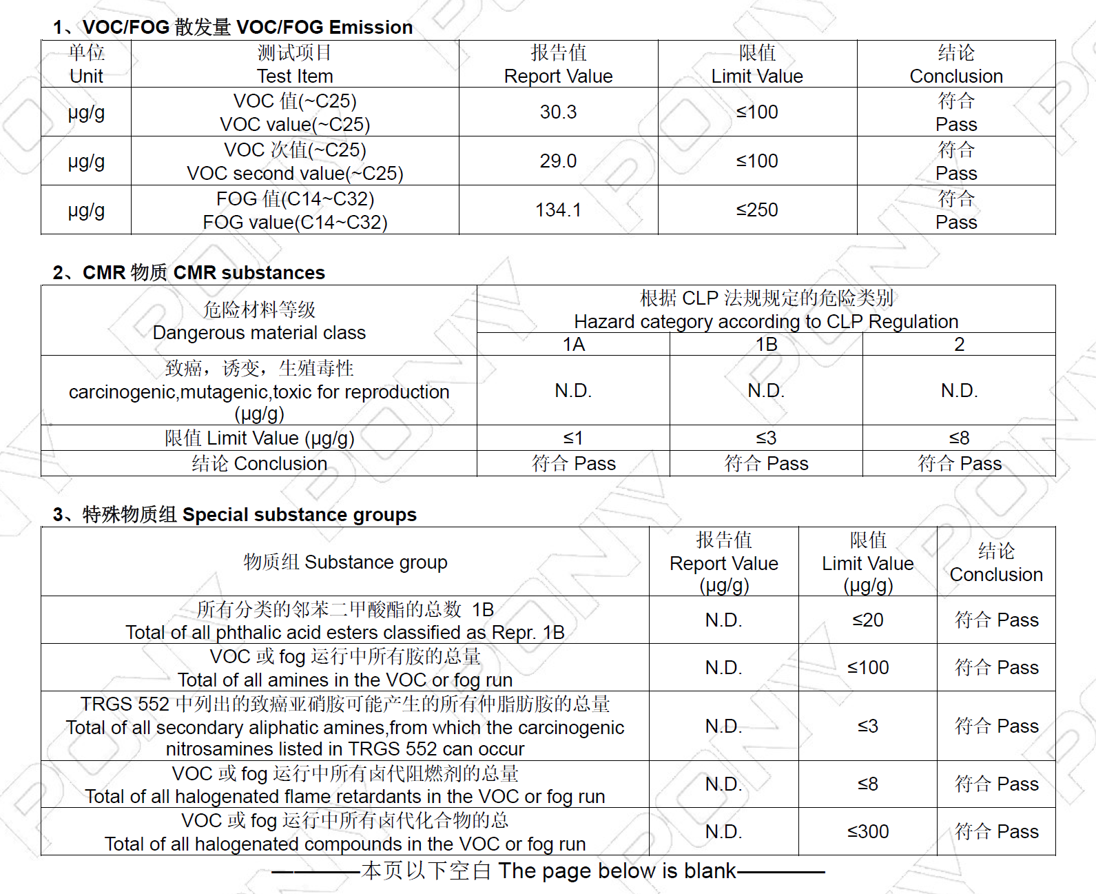 膠帶的 VOC 有害物質限量標準簡析